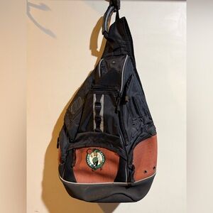 Vintage Y2K NBA Boston Celtics Sling Gym Athletic Bag for Basketball Fan